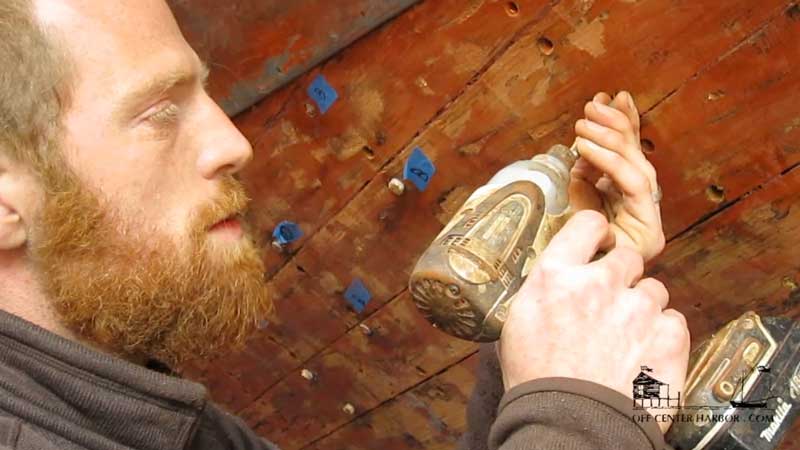 VIDEO: Wooden Boat Repair - Refastening, Pt 2 - Removing 