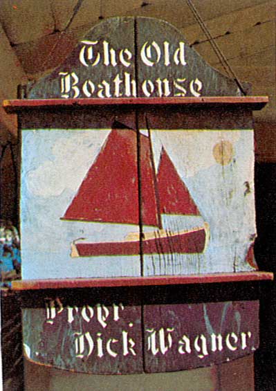 Old Boathouse Sign - Center for Wooden Boats - Lake Union - Seattle ...