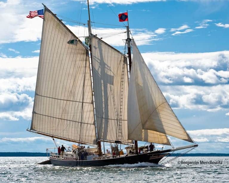 Gaff Rigged Schooner STEPHEN TABER - OffCenterHarbor.com