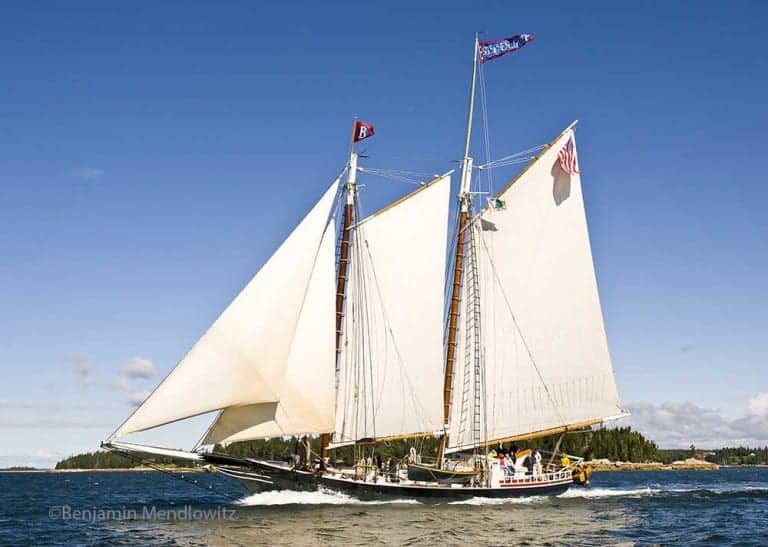 gaff rigged schooner - OffCenterHarbor.com