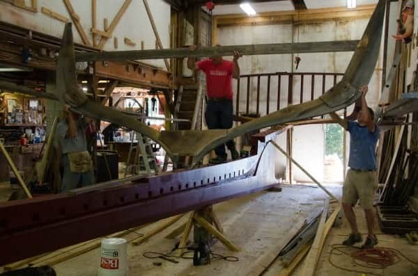 Carvel Construction - John's Bay Boat Co. Builds a Wooden 