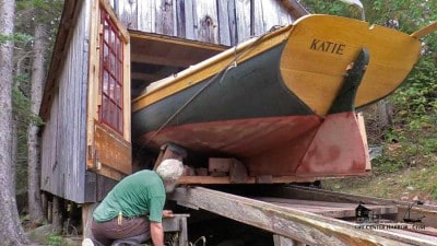 Small_wooden_boat_KATIE - OffCenterHarbor.com