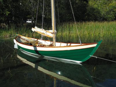 Iain Oughtred Arctic Tern for sale moored