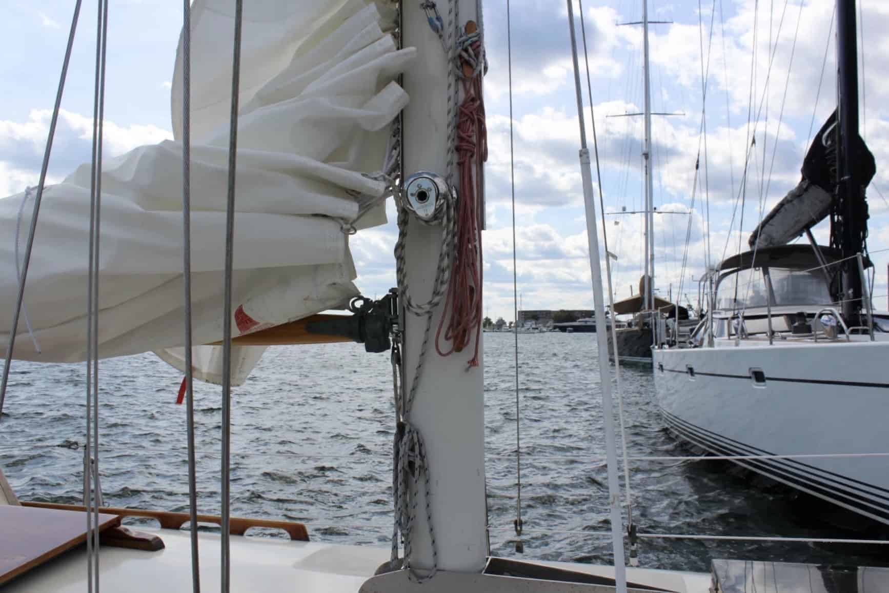 1961 Cheapeake 32 Rhodes Sloop Sailboat good boats for sale 16 ...