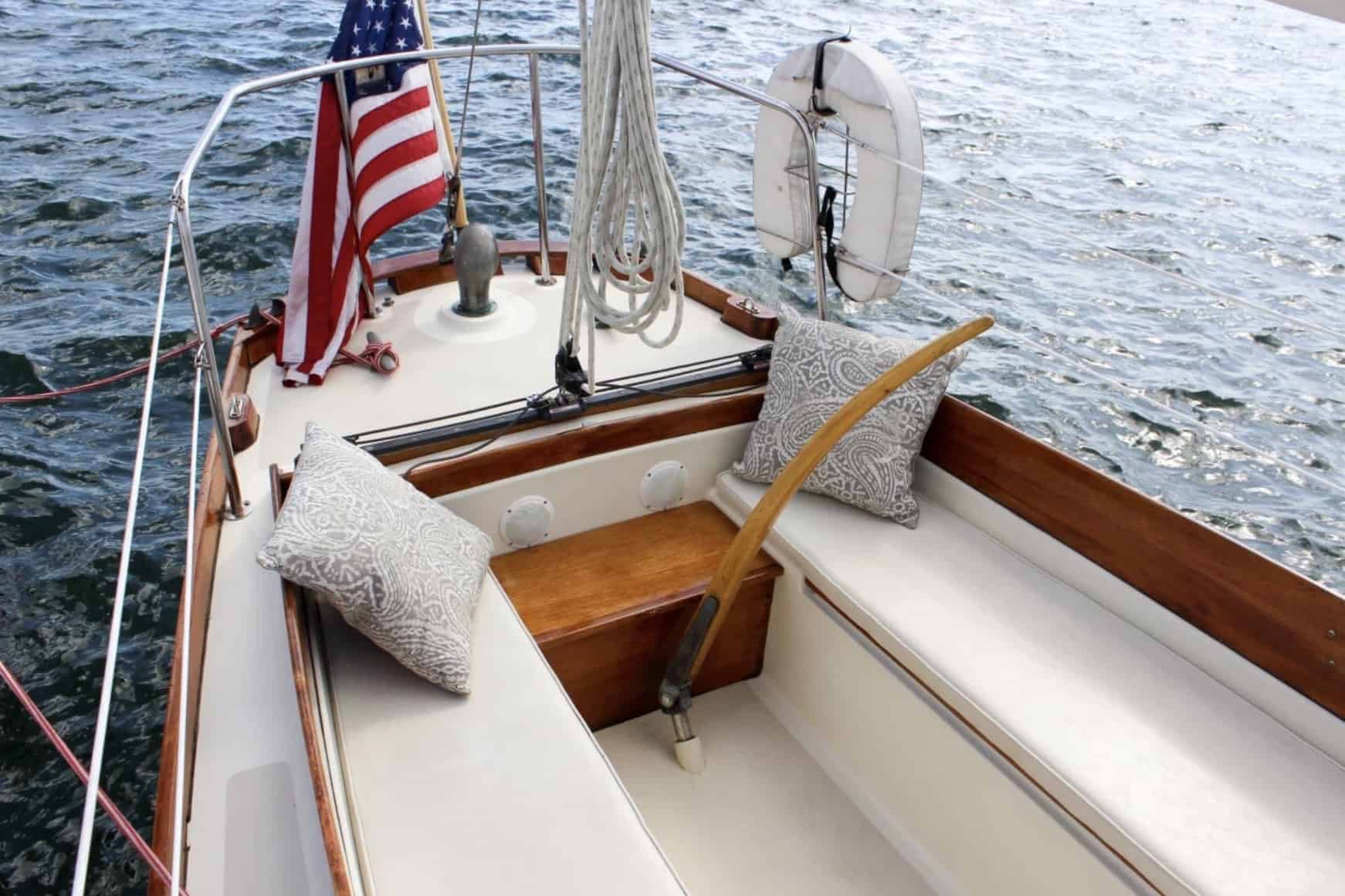 1961 Cheapeake 32 Rhodes Sloop Sailboat good boats for sale 8 ...