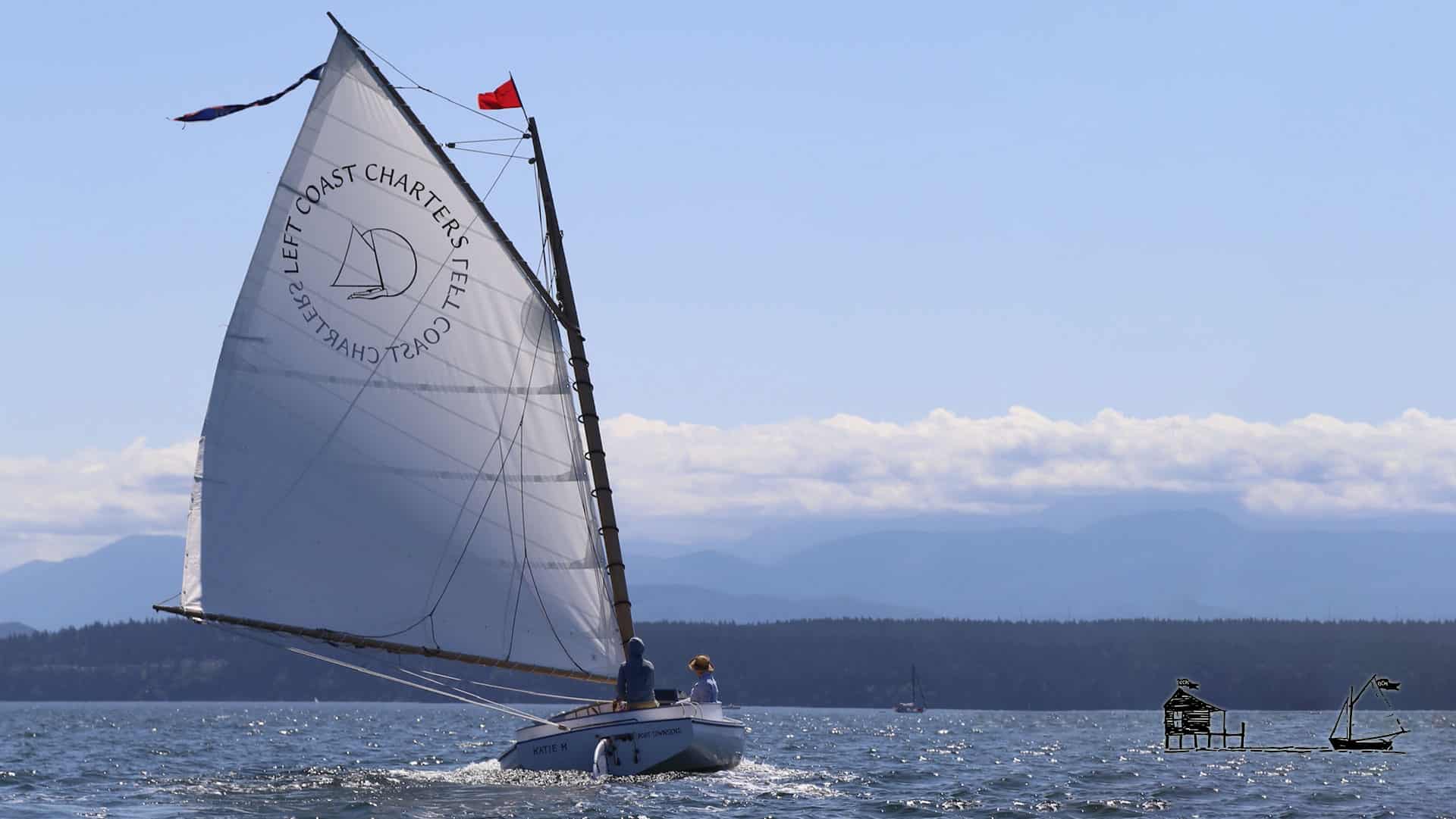 The Catboat KATIE M - A Charter Day-Sailer in Port Townsend ...